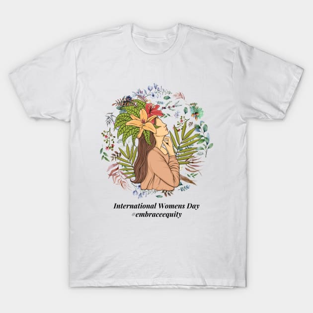 embrace equity international women's day 2023 T-Shirt by Ballari